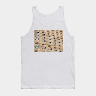 Geometric Window Pattern Tank Top